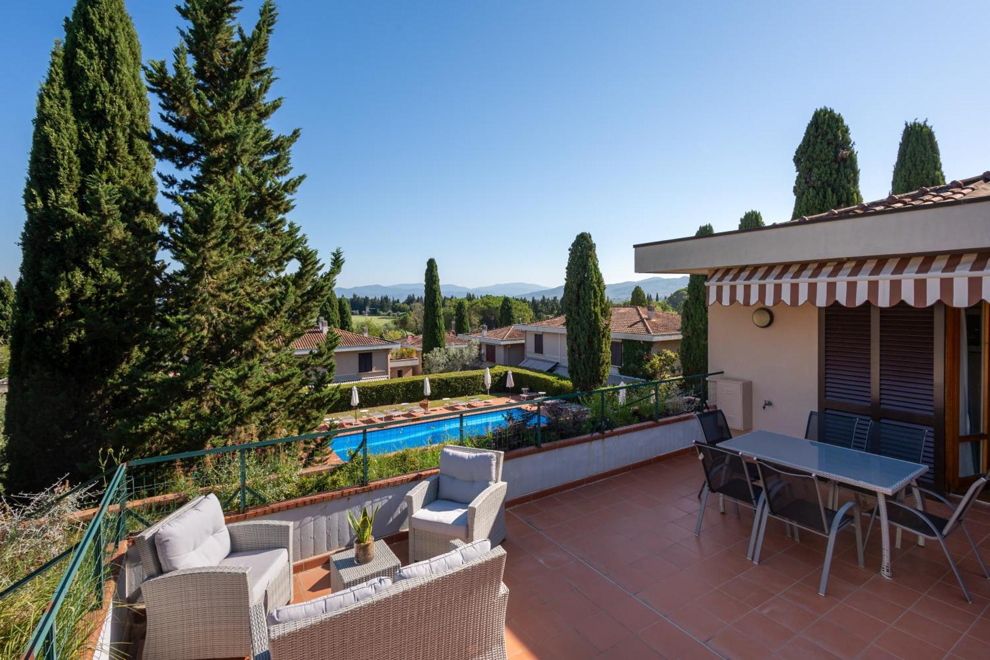 Residence Poggio Golf Chianti Firenze อิมปรูเนตา ภายนอก รูปภาพ